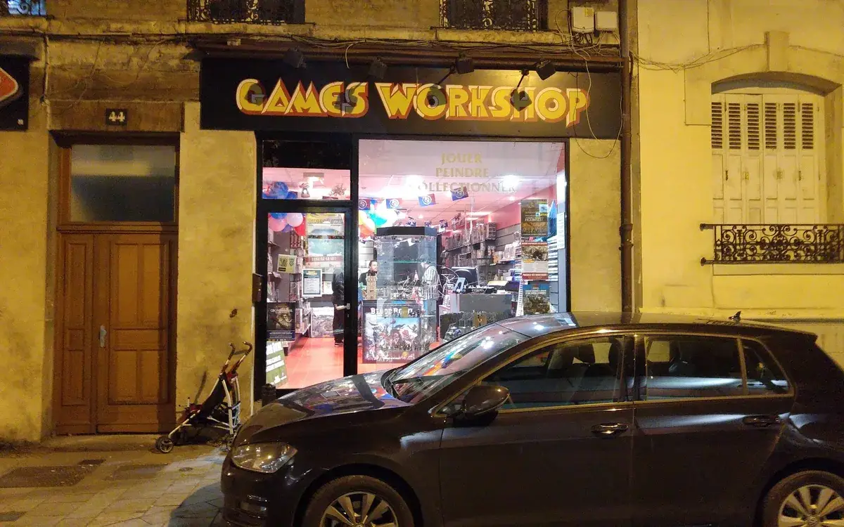 Devanture de Warhammer Le Havre