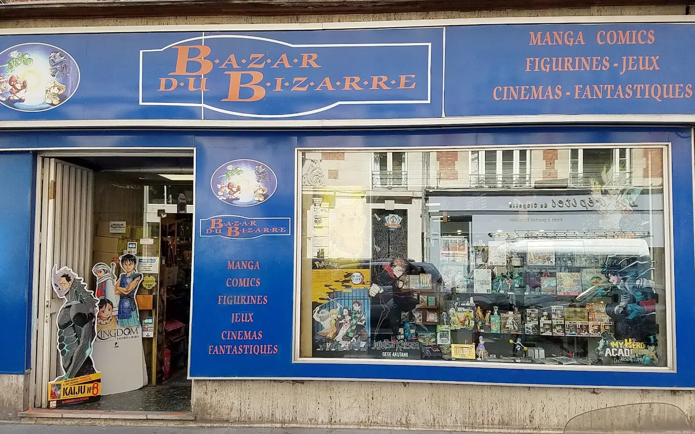 Devanture de Bazar du Bizarre
