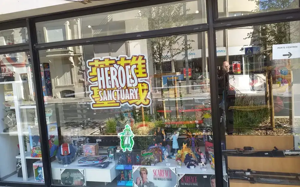 Devanture de Heroes Sanctuary