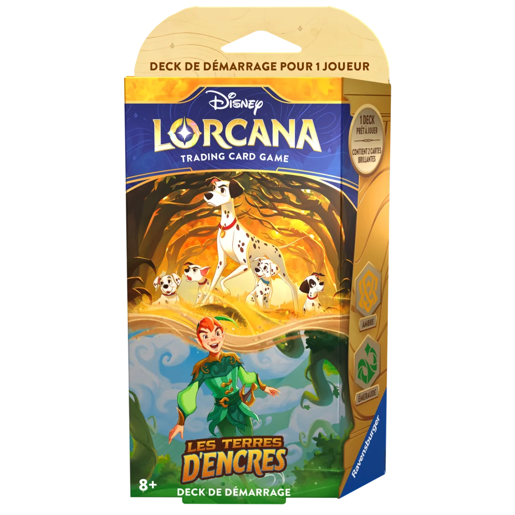 Deck Lorcana Pongo et Peter Pan
