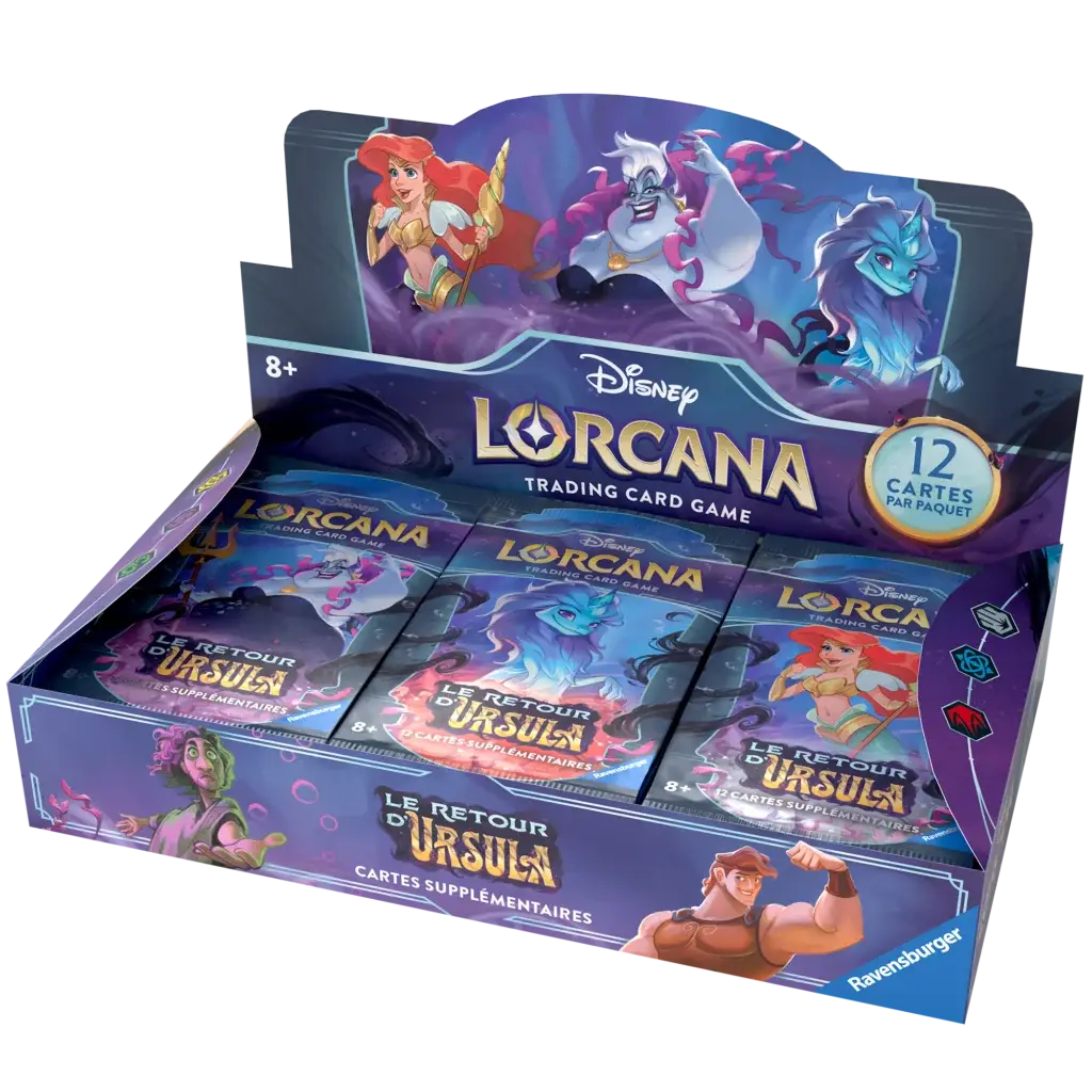 Display Lorcana Le Retour d'Ursula
