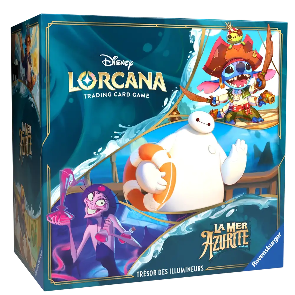 Trésor des Illumineurs Lorcana La Mer Azurite