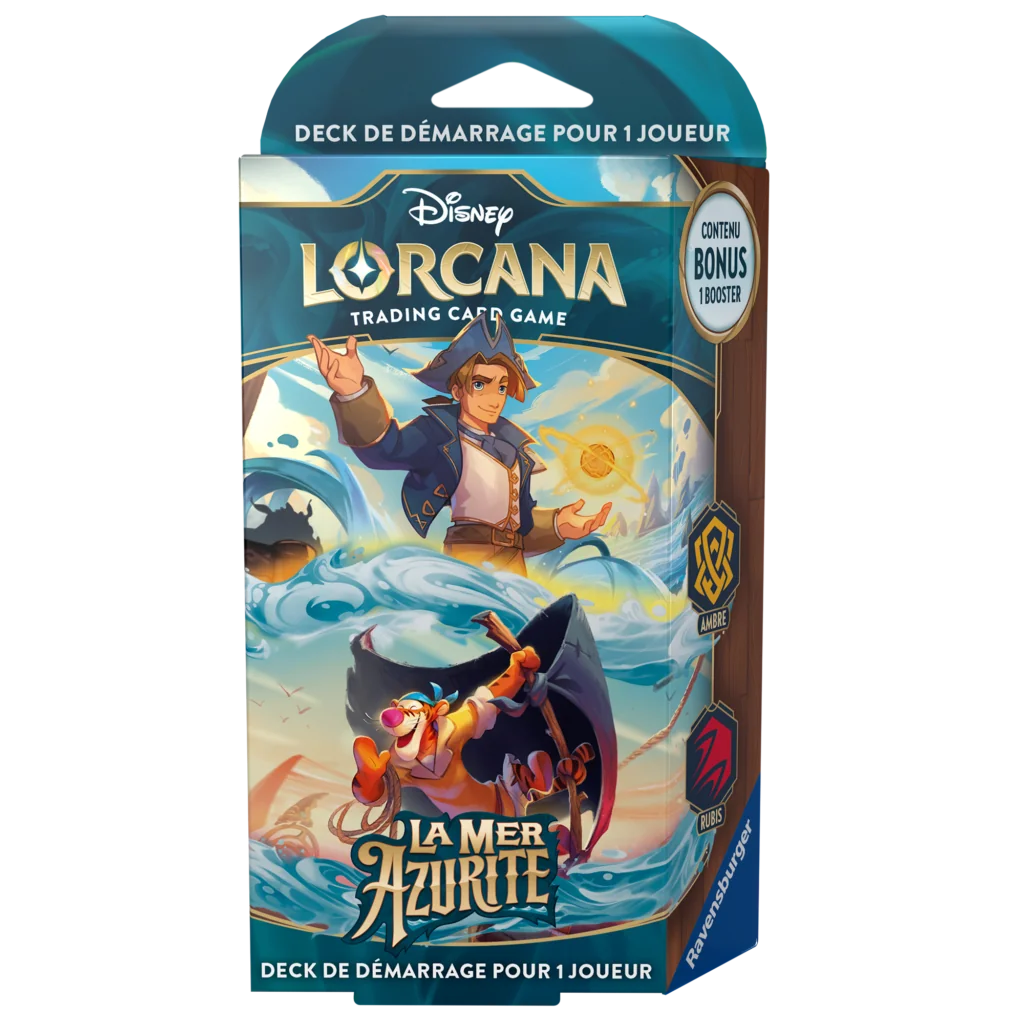 Deck Lorcana Jim Hawkins et Tigrou