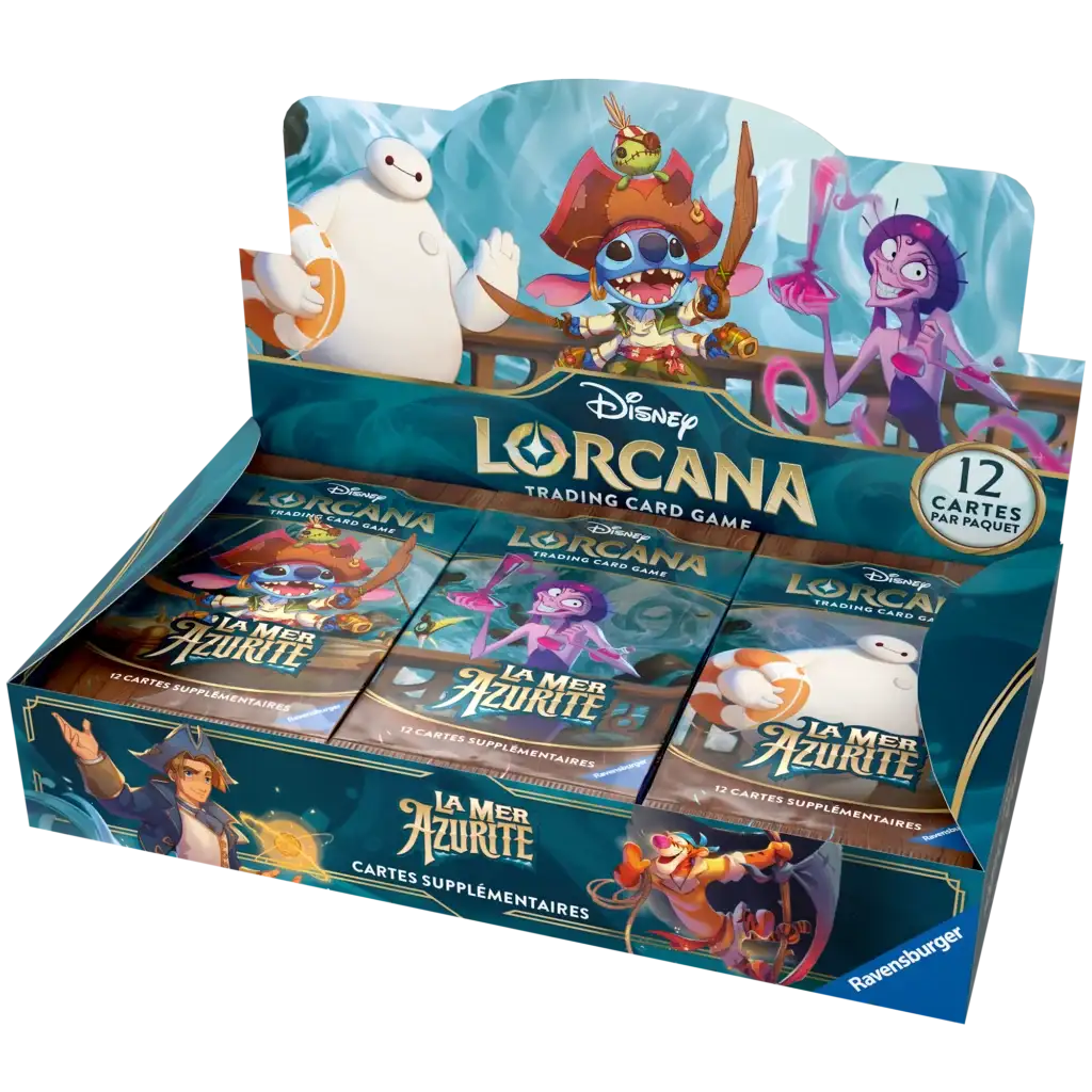 Display Lorcana La Mer Azurite