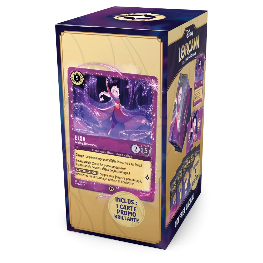 Coffret cadeau Lorcana Elsa