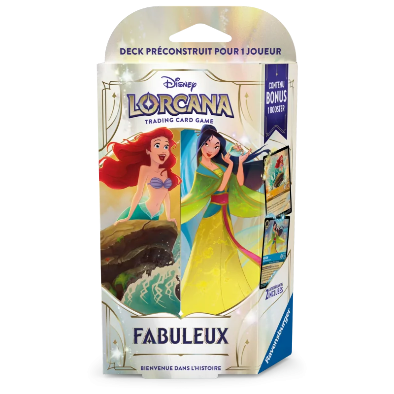 Deck Lorcana Ariel et Mulan