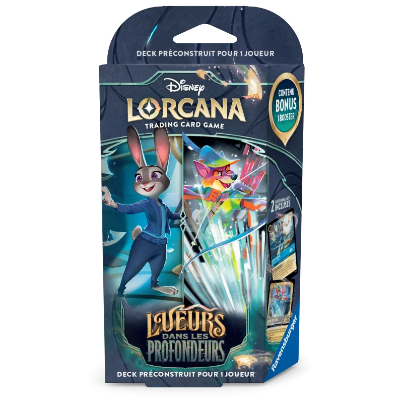 Deck Lorcana Judy Hopps et Robin des Bois
