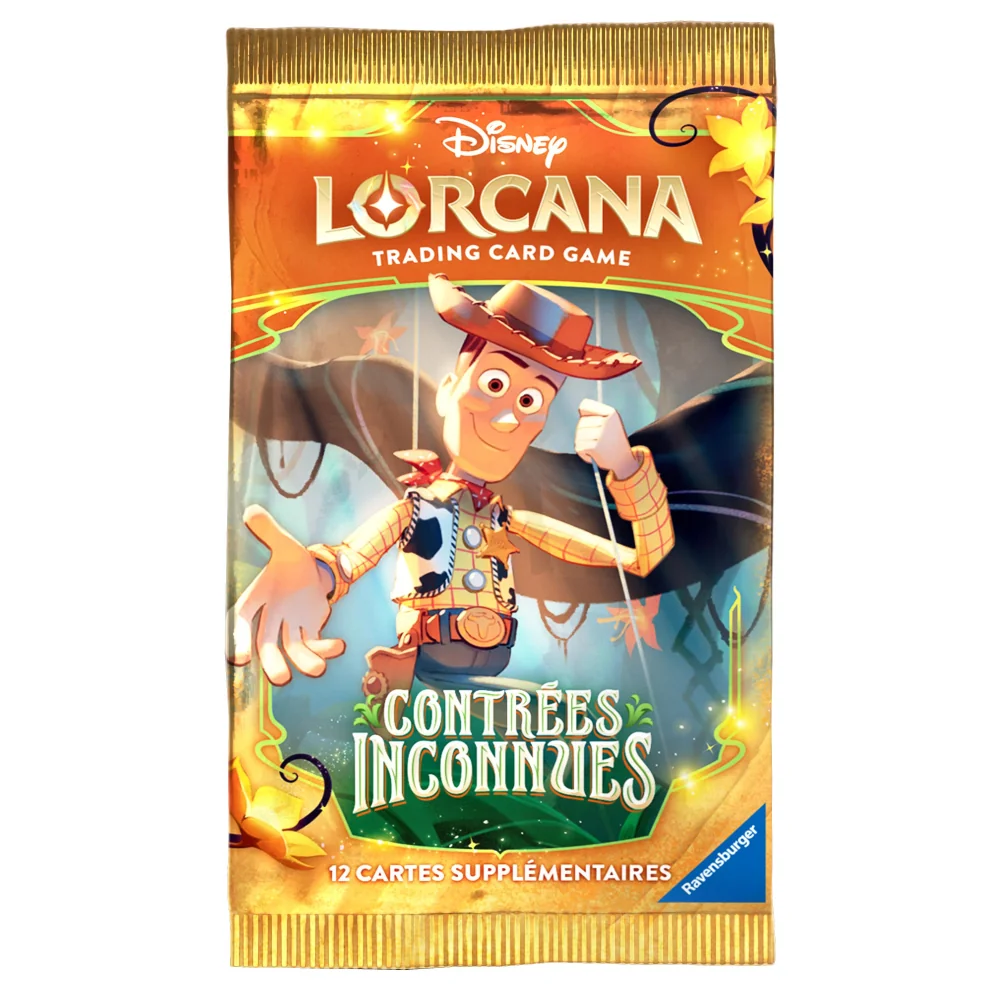 Booster Lorcana Contrées Inconnues