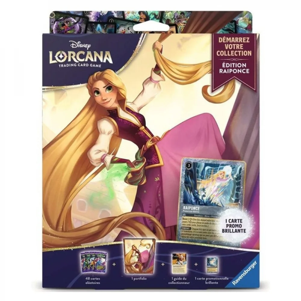 Coffret Lorcana Démarrez votre collection Raiponce