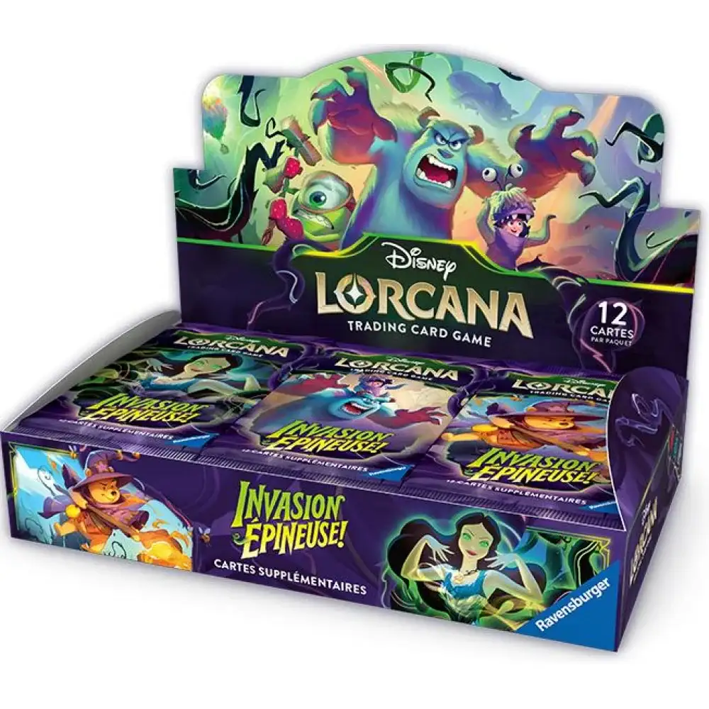 Display Lorcana Invasion Épineuse !
