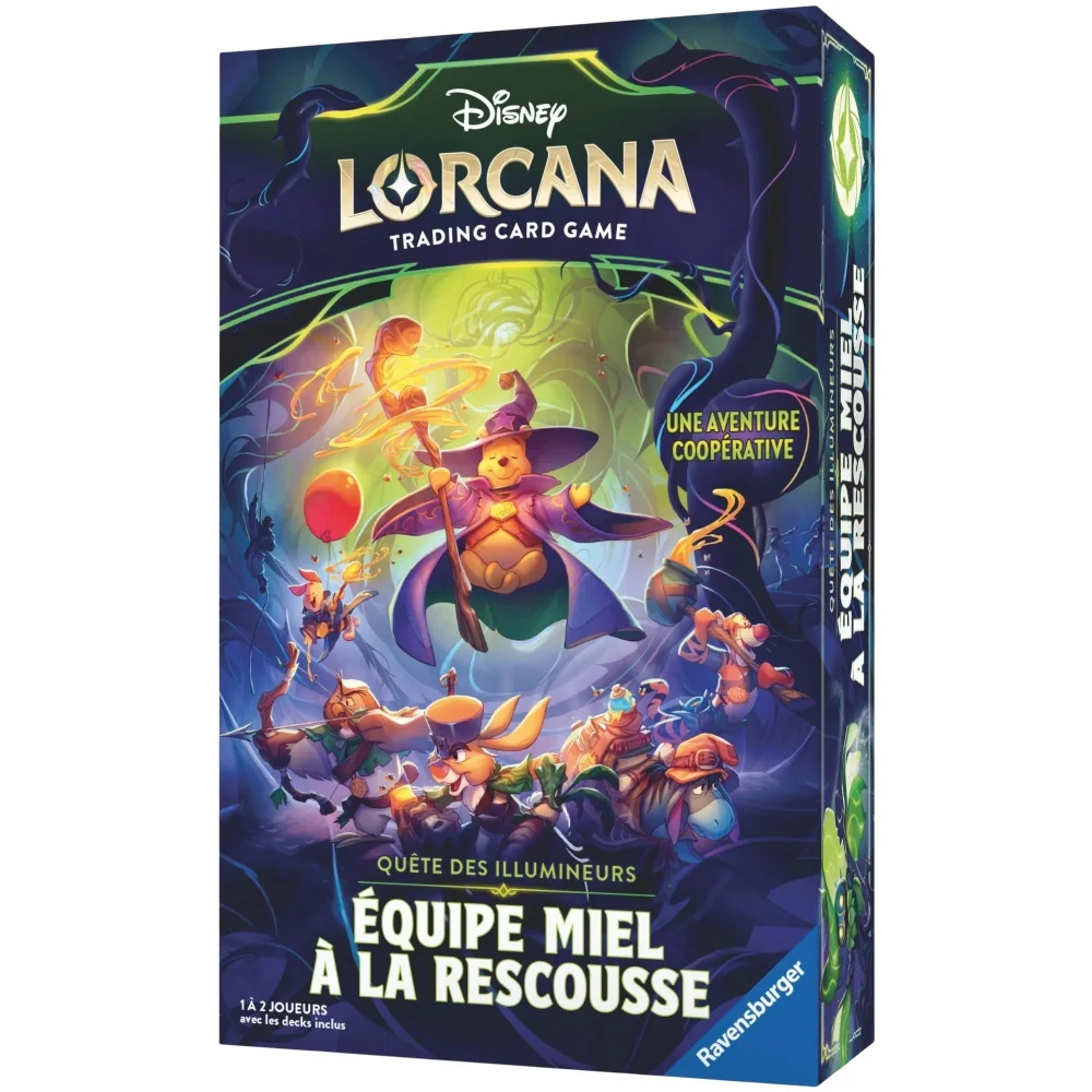 Quête des Illumineurs Lorcana Équipe Miel à la rescousse