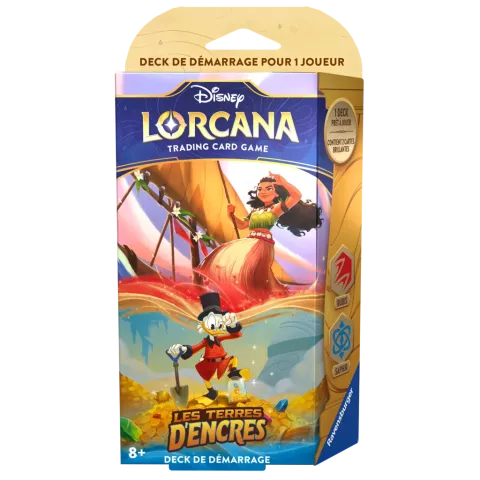 Deck Lorcana Vaiana et Picsou