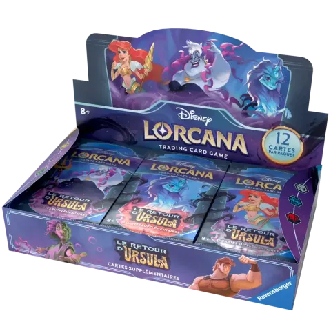 Display Lorcana Le Retour d'Ursula