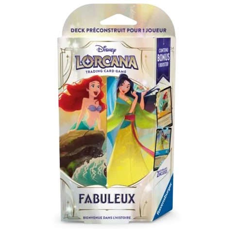 Deck Lorcana Ariel et Mulan