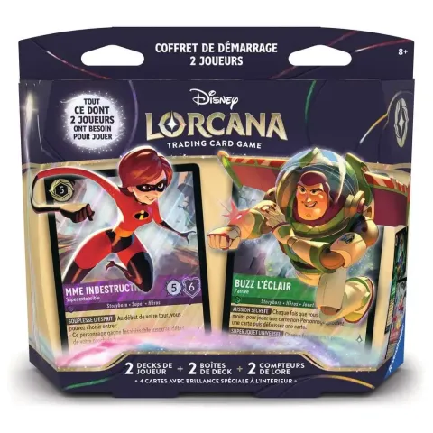 Coffret 2 joueurs Lorcana Contrées Inconnues