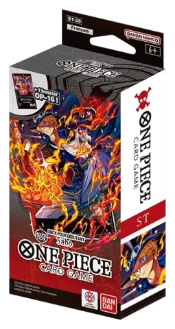 Deck pour débutant ST-35 Rouge/Noir Sabo