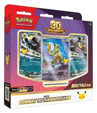 Deck de Combat Noctali-ex 30e Anniversaire