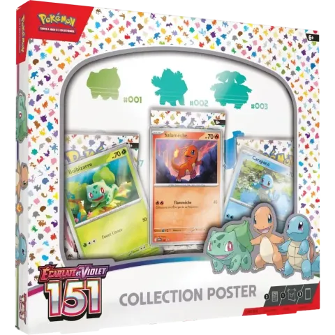 Coffret FR 3.5 Pokémon 151 Collection Poster