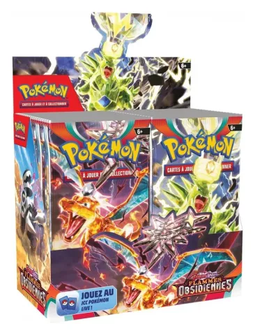 Présentoir 36 boosters (display) Flammes Obsidiennes