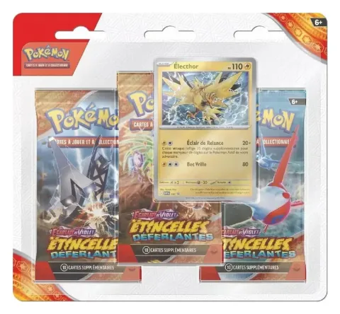 Tripack 3 boosters Étincelles Déferlantes