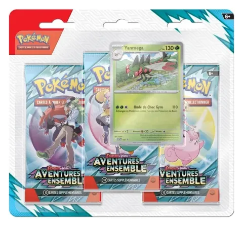 Tripack 3 boosters Aventures Ensemble