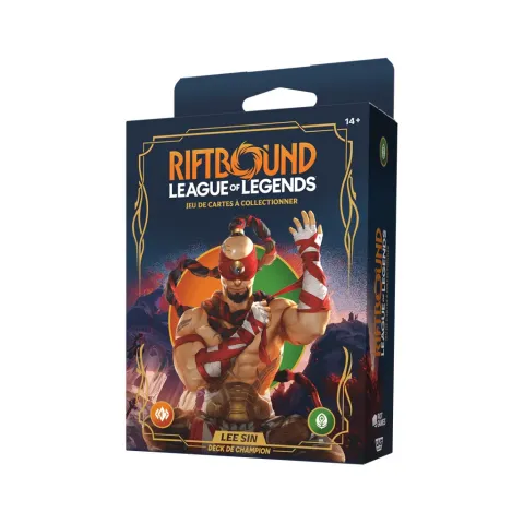 Deck de champion Riftbound Origines Lee Sin