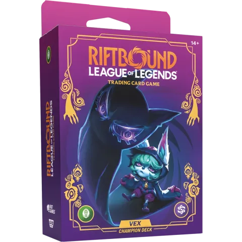 Deck de champion Riftbound Déchaînement Vex