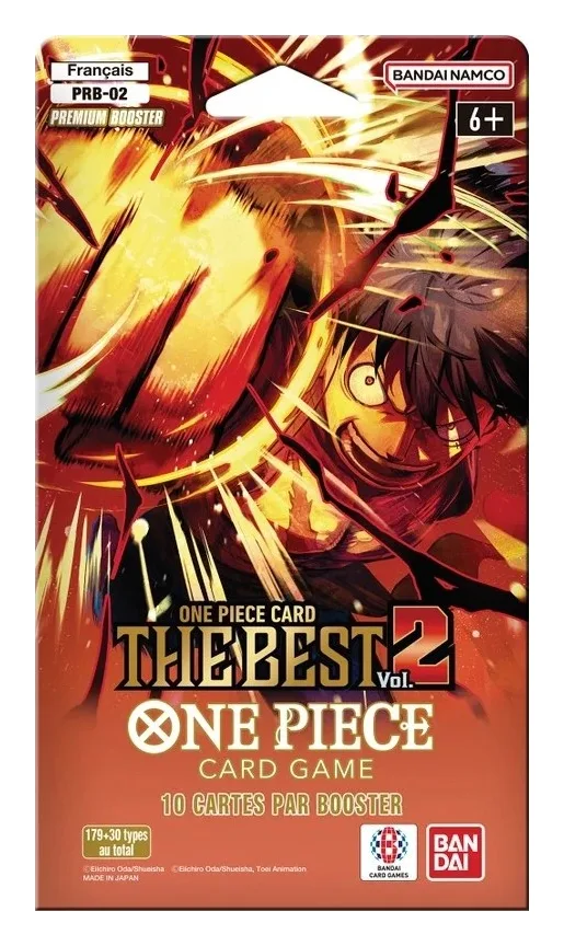 Premium Booster sous blister PRB-02 One Piece Card The Best vol.2