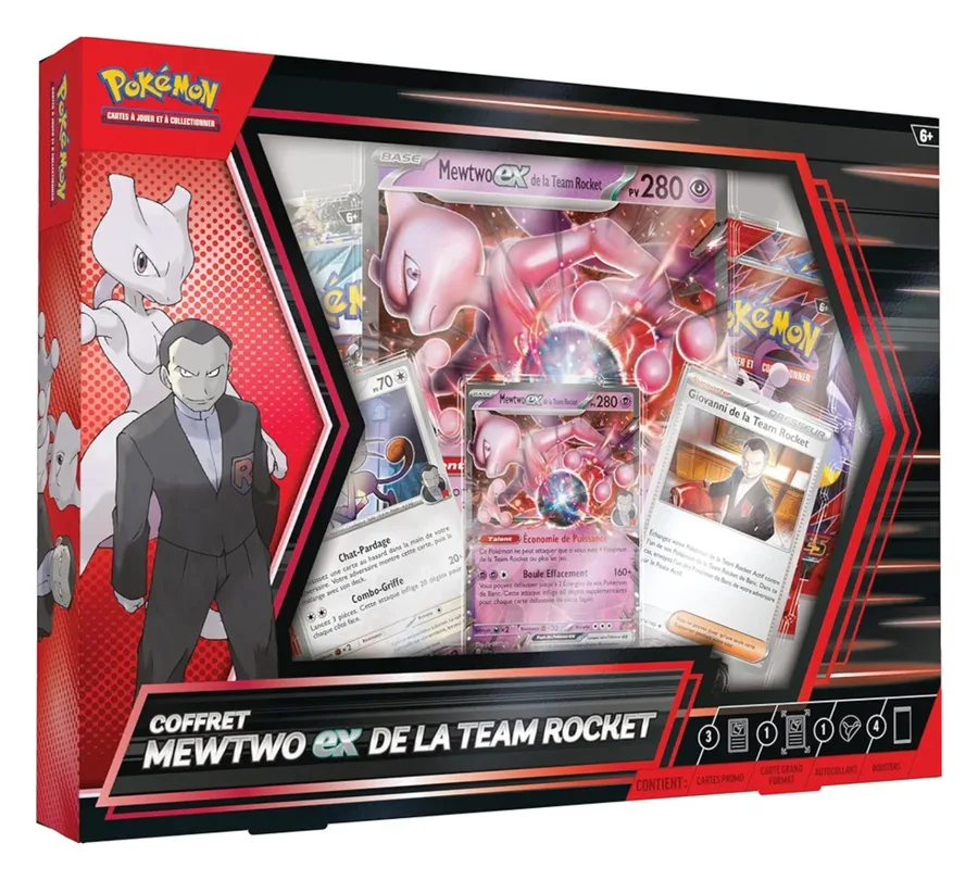 Coffret Mewtwo-ex de la Team Rocket