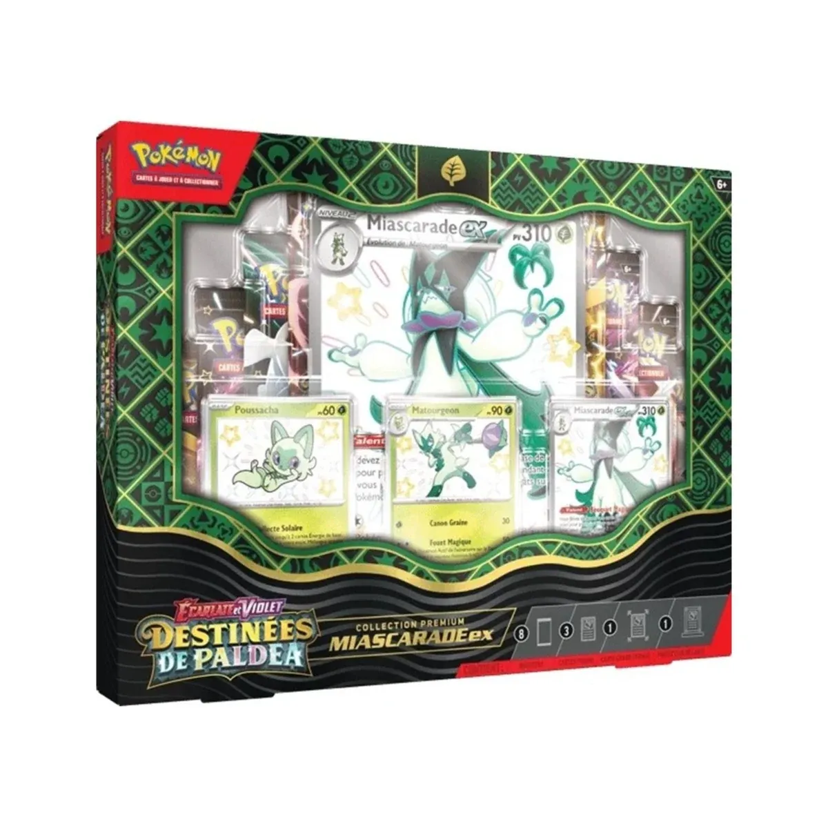 Coffret Premium EV04.5 Destinées de Paldea - Miascarade-ex