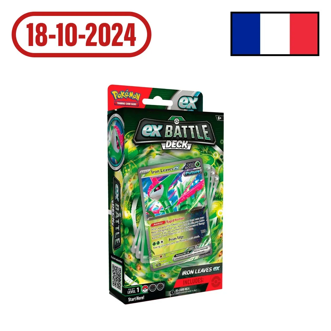 Pokemon Deck Combat Vert-de-Fer-ex