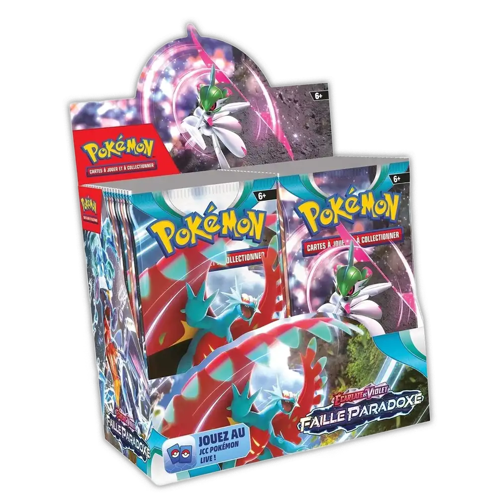 Présentoir 36 boosters (display) Écarlate et Violet : Faille Paradoxe