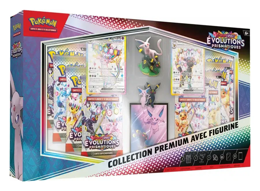 Coffret Collection Premium avec Figurine Évolutions Prismatiques