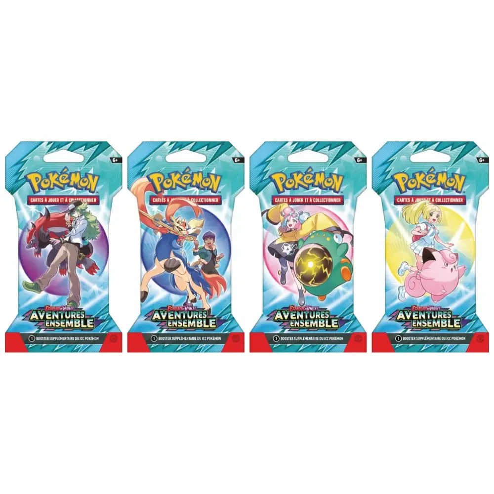 Booster sous blister Écarlate et Violet : Aventures Ensemble