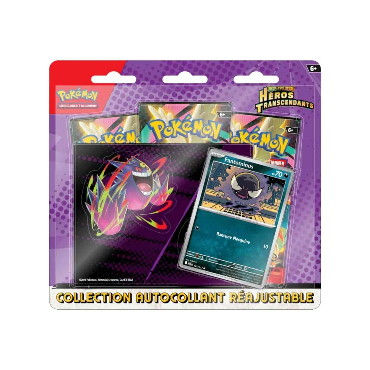 Tripack 3 boosters Méga-Évolution : Héros Transcendants