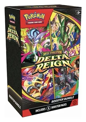 Lot de 6 boosters (bundle) Méga-Évolution : Règne Delta