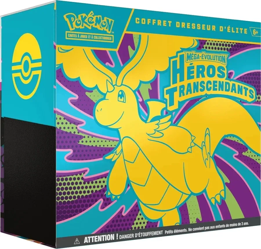 Coffret Dresseur d'Élite (ETB) Méga-Évolution : Héros Transcendants