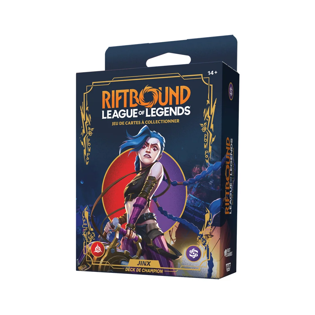 Deck de champion Riftbound Origines Jinx