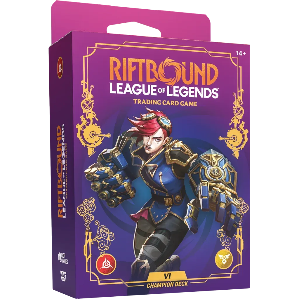Deck de champion Riftbound Déchaînement Vi